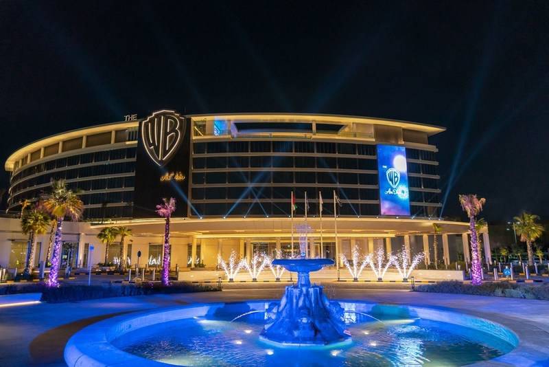 Yas Island is also home to the world’s first Warner Bros-themed hotel. 
