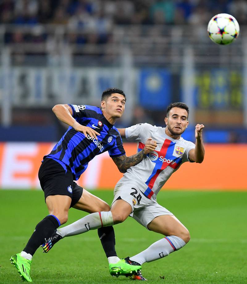 Eric Garcia – 6. Big first half appeal from the Inter players for him handling the ball, but he was saved by VAR before the incident. Big let off for him. Recovered superbly to win the ball from Martinez. “The result hurt because we were attacking on the front foot and they were defending during the whole game," he said. Reuters