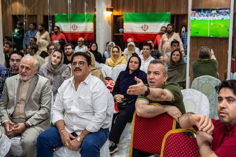 Iranians in Mumbai watch Iran v  USA. EPA