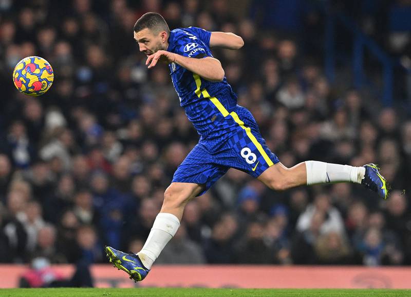 =9) Mateo Kovacic (Chelsea) Five assists in 16 games. AFP
