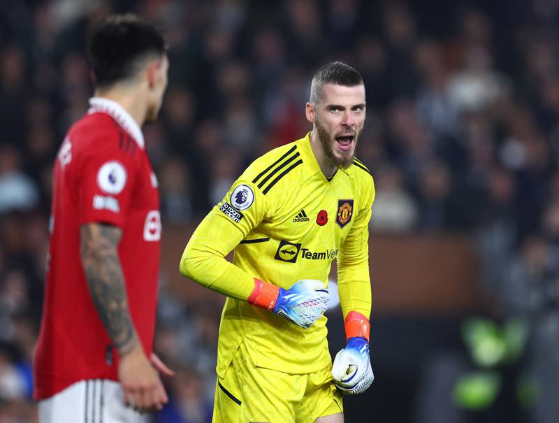 MANCHESTER UNITED RATINGS: David de Gea 7: Saved from a slightly deflected shot off Malacia in first five minutes. Key save from Vinicius at start of second half. Did little for goal. Double save on 72, the first from an overhead kick as Fulham pushed for a winner. Reuters