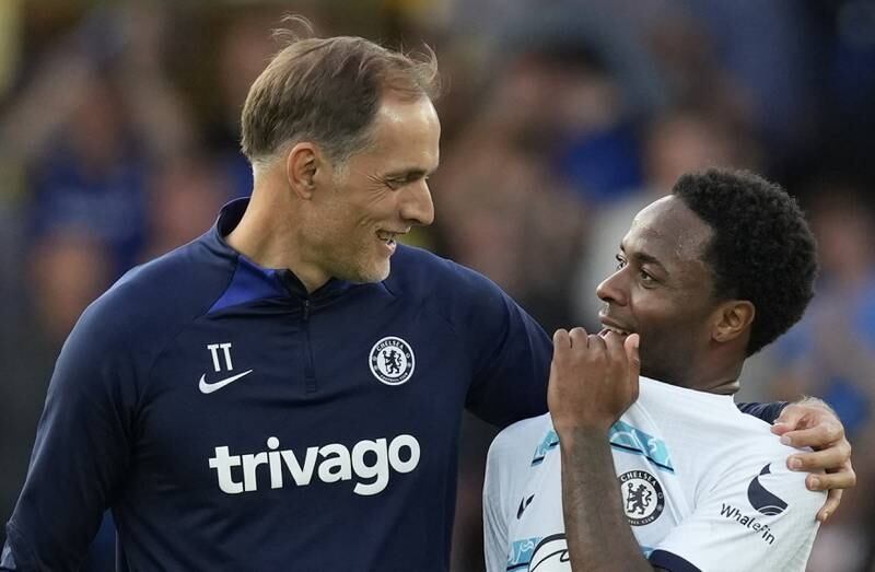 Chelsea manager Thomas Tuchel wants attacking reinforcements beyond Raheem Sterling. EPA