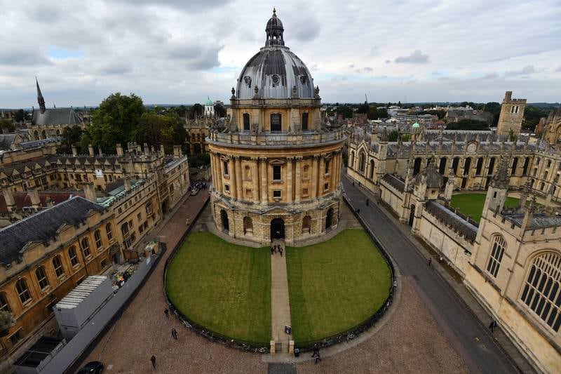 1. University of Oxford. Getty