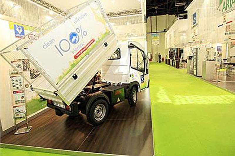 Goupil Industrie, a French company, is looking for a distributor in the UAE for its electric utility vehicles. The manufacturer produces two tip-trucks as well as delivery vans. They run on a bank of 24 two-volt batteries and cost approximately ?18,000 (Dh95,168).