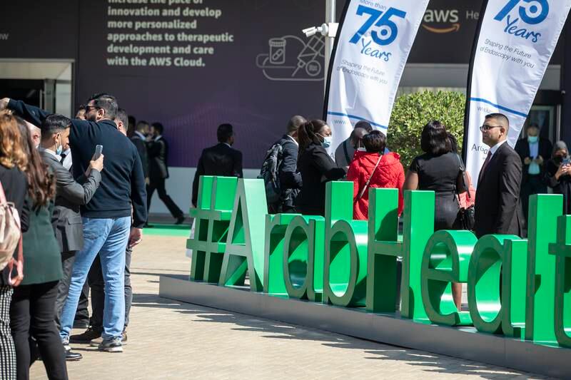 Arab Health is being staged at Dubai World Trade Centre. All photos: Antonie Robertson / The National