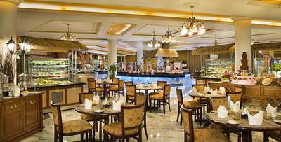 Al Bathna restaurant at Armed Forces Officers Club & Hotel. Courtesy AFOCH