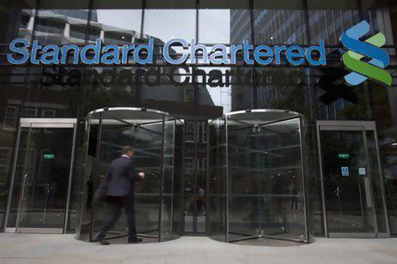 Standard Chartered said it expected talks with US Federal regulators to conclude shortly after the lender was accused of violating sanctions on Iran. Simon Dawson / Bloomberg