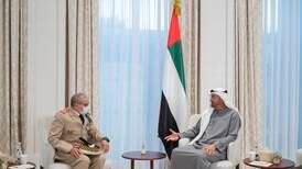 Sheikh Mohamed bin Zayed receives Inspector General of Royal Moroccan Armed Forces
