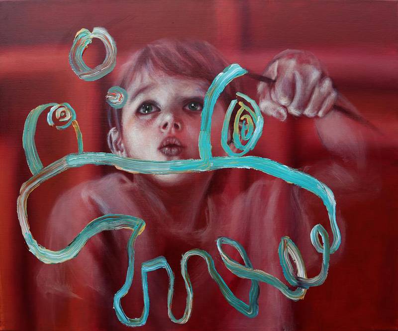 Sara Shamma’s artwork, Octopus. Courtesy Art Sawa
