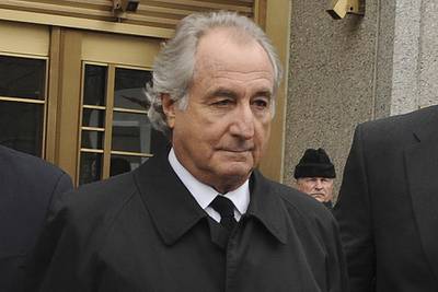 Convicted Ponzi scheme fraudster Bernie Madoff dies last year, aged 82, while serving a 150-year sentence. AP