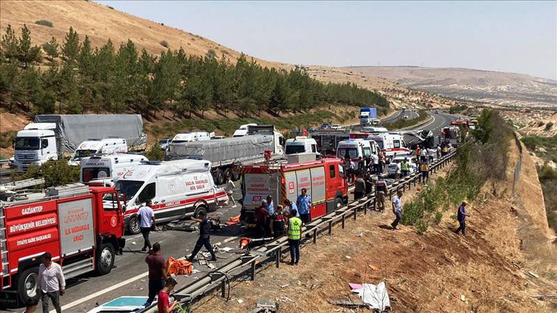Three firefighters, two emergency workers and two journalists were among those killed in the accident. Photo: Twitter