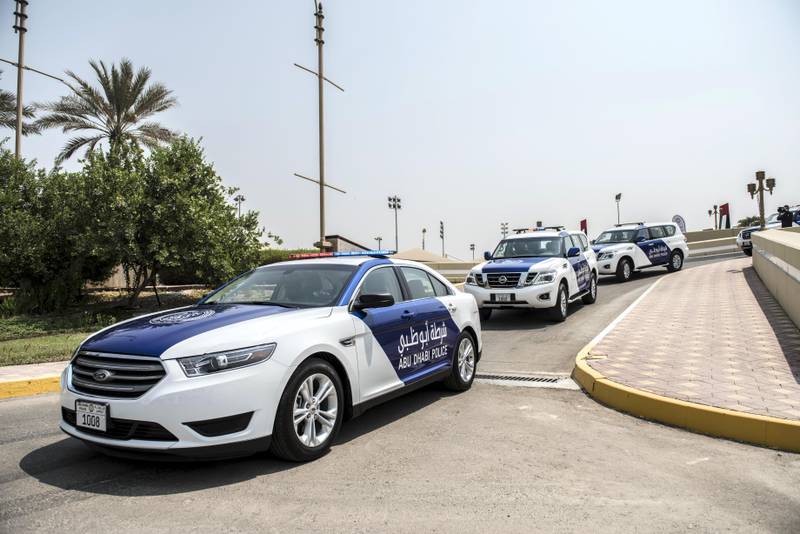 Abu Dhabi, UAE: Abu Dhabi Police unveils new patrol with new emblem launced at the Armed Forces Officers Club in Abu Dhabi,UAE, on 17 September 2017, Vidhyaa for The National 