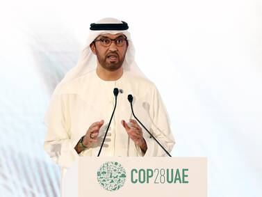 Cop28 President-designate welcomes world to Dubai with call to action