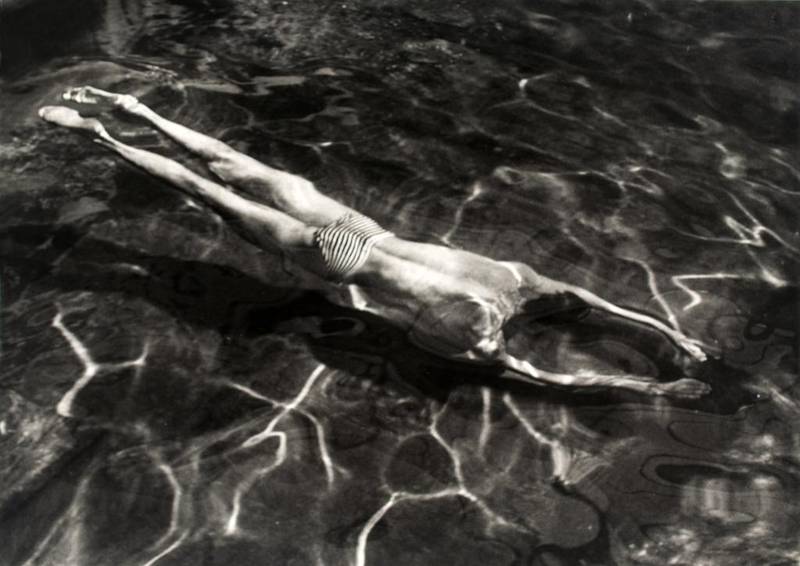 Underwater Swimmer by André Kertész. Courtesy The Sir Elton John Photography Collection