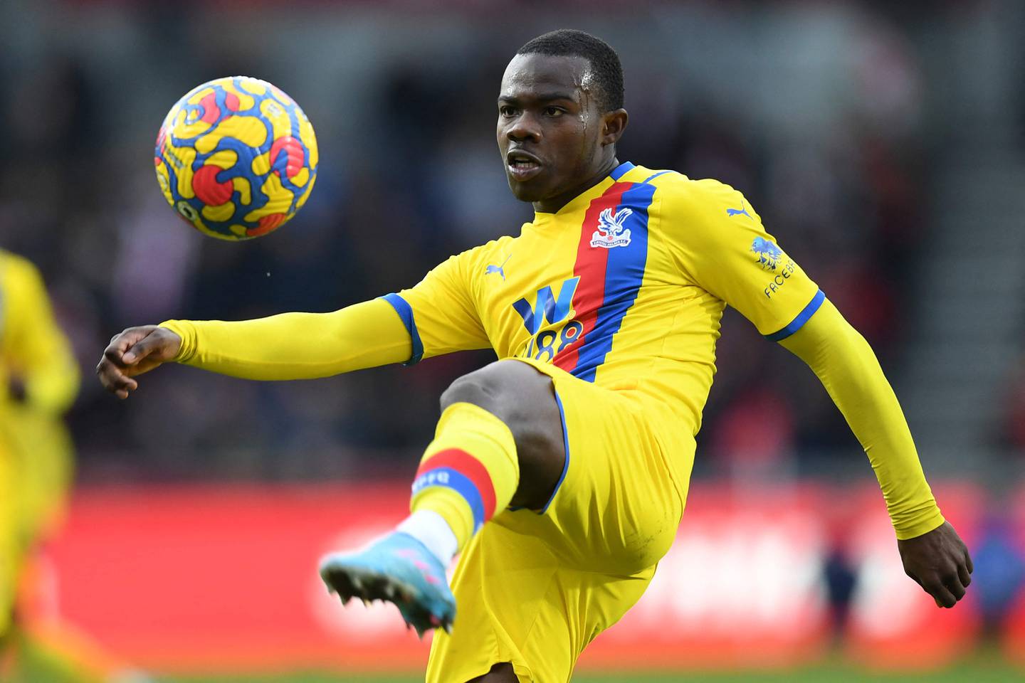 Crystal Palace defender Tyrick Mitchell has also been called-up by England for the first time. AFP