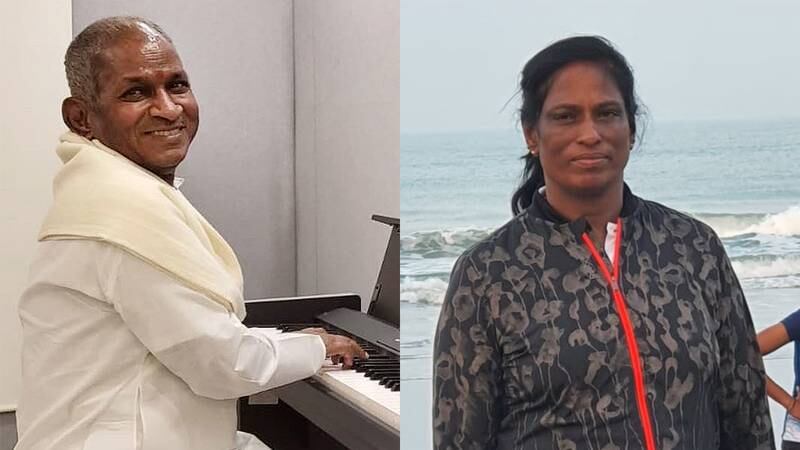 Indian music composer Ilaiyaraaja, left, and Olympic sprinter PT Usha have been nominated to parliament. Pictures: @ilaiyaraaja and @PTUshaOfficial on Twitter