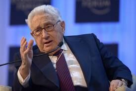 Kissinger says Russia's interests must be respected when Ukraine fighting stops