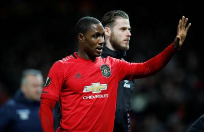 Odion Ighalo scored his first goal for Manchester United. Reuters