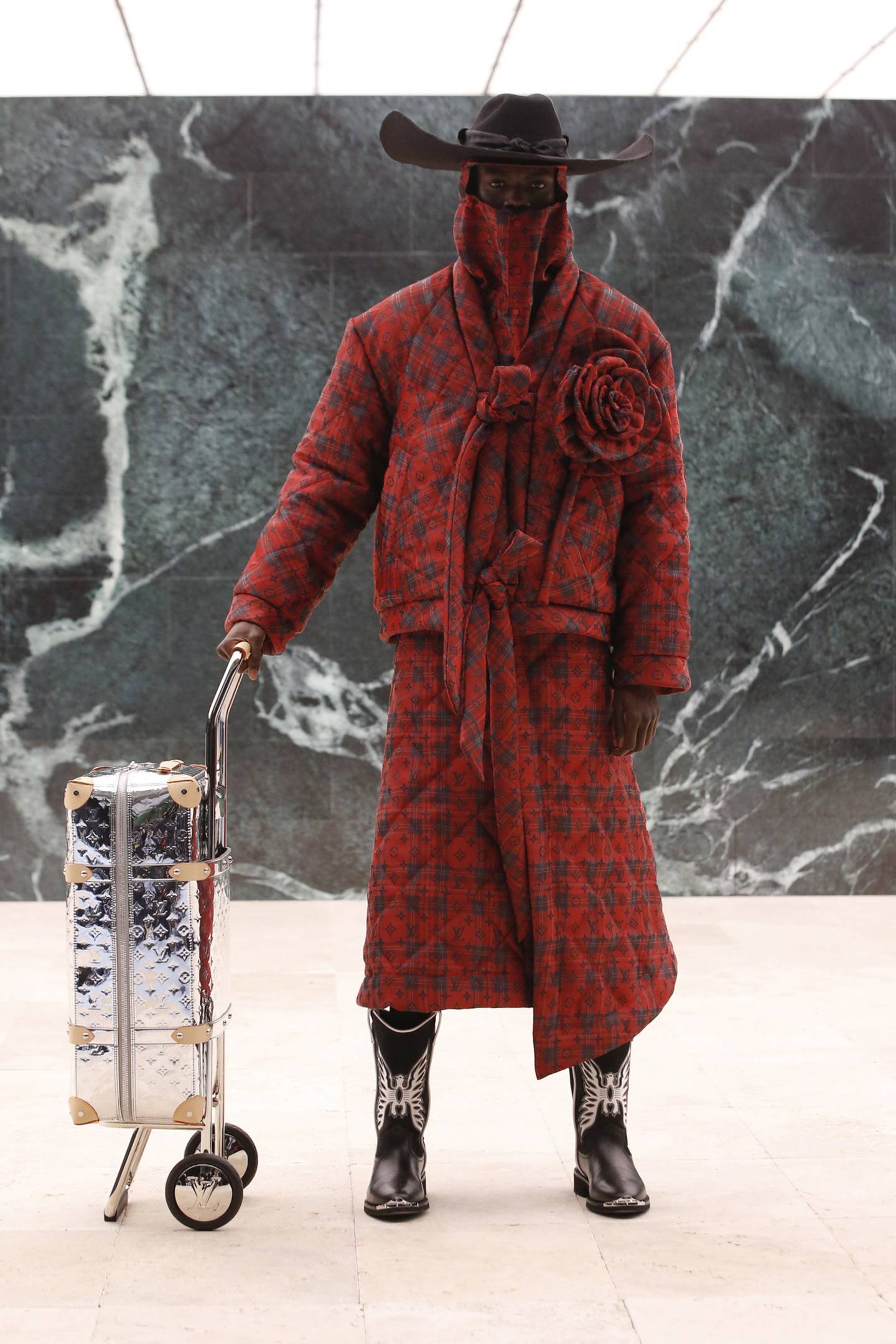 A look for autumn/winter 2021, Louis Vuitton menswear, by Virgil Abloh. Photo: Louis Vuitton