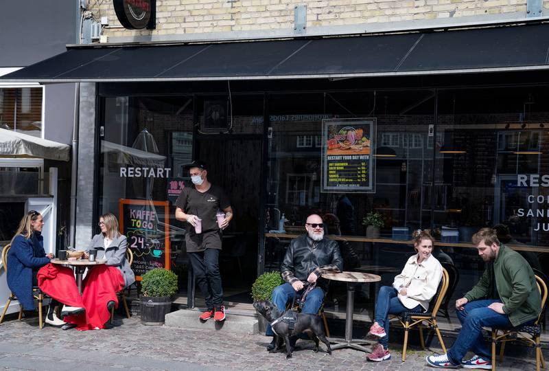 Restaurant restrictions were introduced in Denmark to limit the spread of Covid-19. Reuters