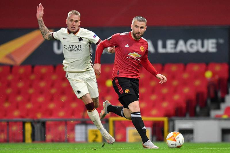 Luke Shaw 8 - Was always central to United’s plans to exploit the space around Roma’s full-back, but playing Pellegrini onside which led to Roma’s second goal wasn’t part of the plan. Livened up in the second half with a one-two with Pogba – and Roma couldn’t cope with the combinations. Hit a sublime pass which led to Bruno’s penalty. Fine season, fine performance. AFP