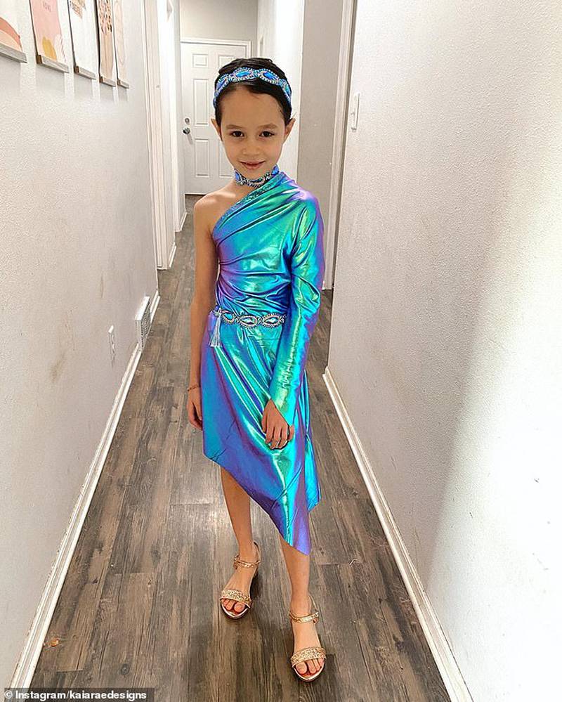 The nine-year-old clothing designer going viral on TikTok