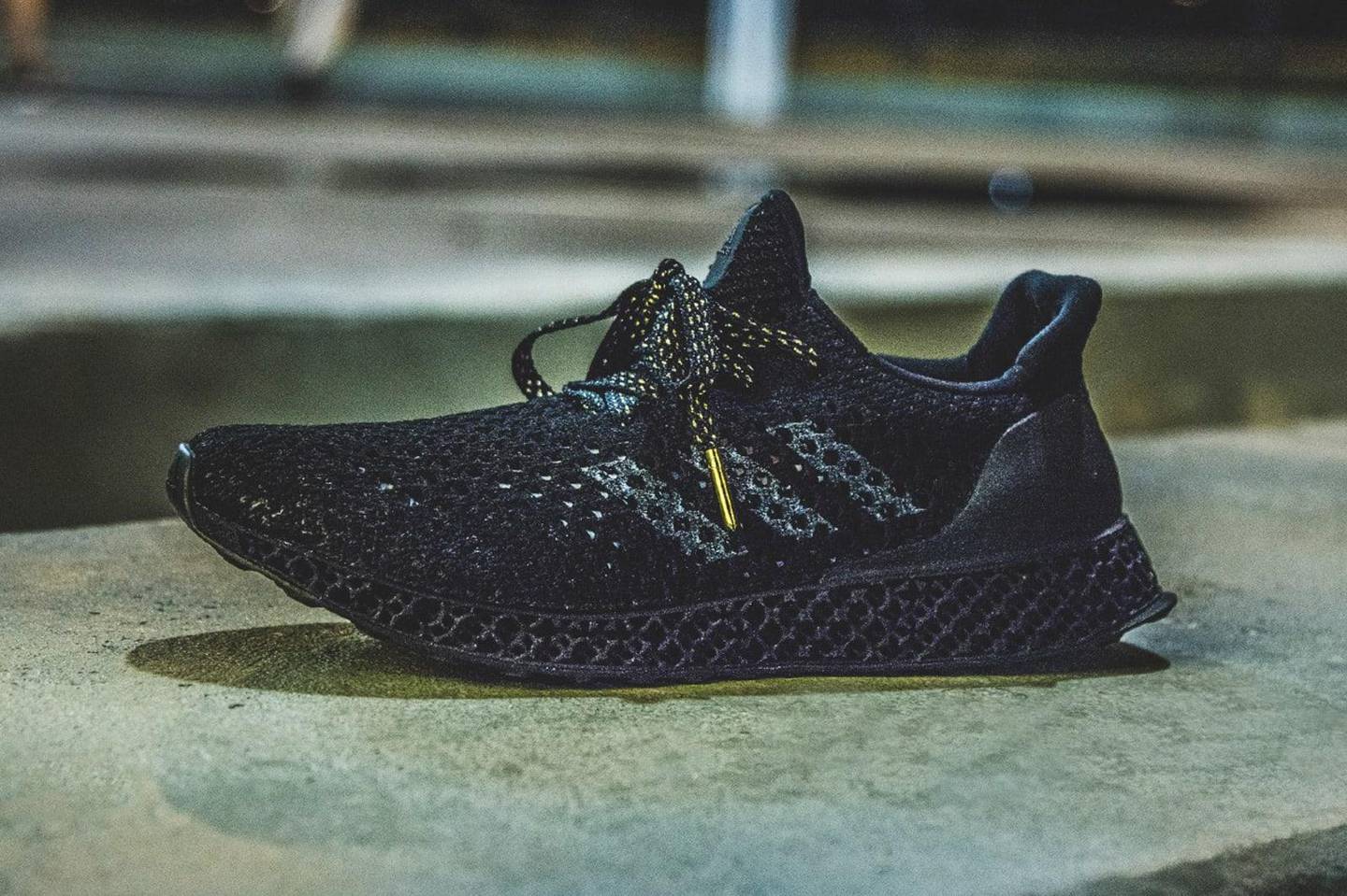 The Adidas FutureCraft 4D sneaker, with 3D printed mid sole. Courtesy Adidas