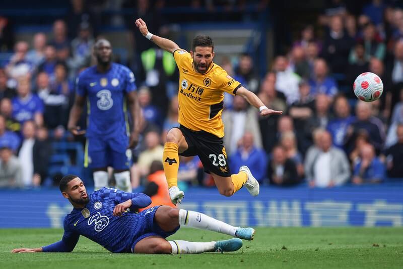 Joao Moutinho - 6, Was booked for an overzealous tackle on Loftus-Cheek but often looked good in the middle, playing some brilliant passes forward. Getty