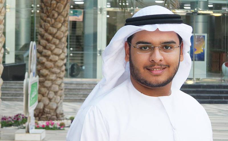 Fahad Al Shaibani will pursue a postgraduate degree at the University of Oxford. Courtesy Khalifa University
