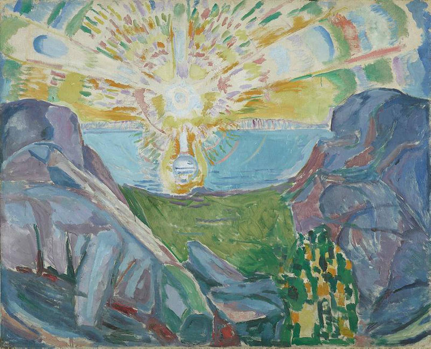'The Sun' (1910-13) by Edvard Munch. Courtesy of the Munch Museum