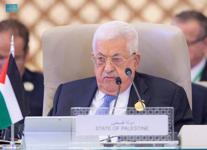 Palestinian President Mahmoud Abbas attends the Arab League summit. Photo: Spa