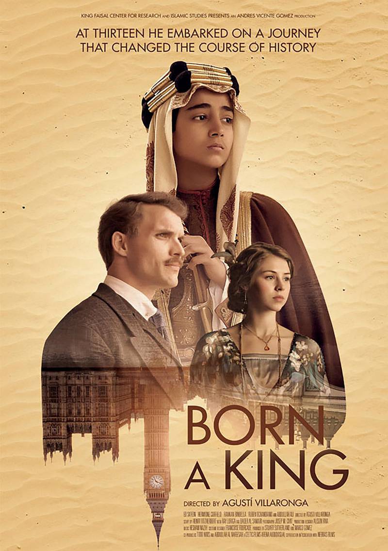 'Born a King' will tell the story of Prince Faisal's diplomatic trip to London. Courtesy of Celtic Films Entertainment