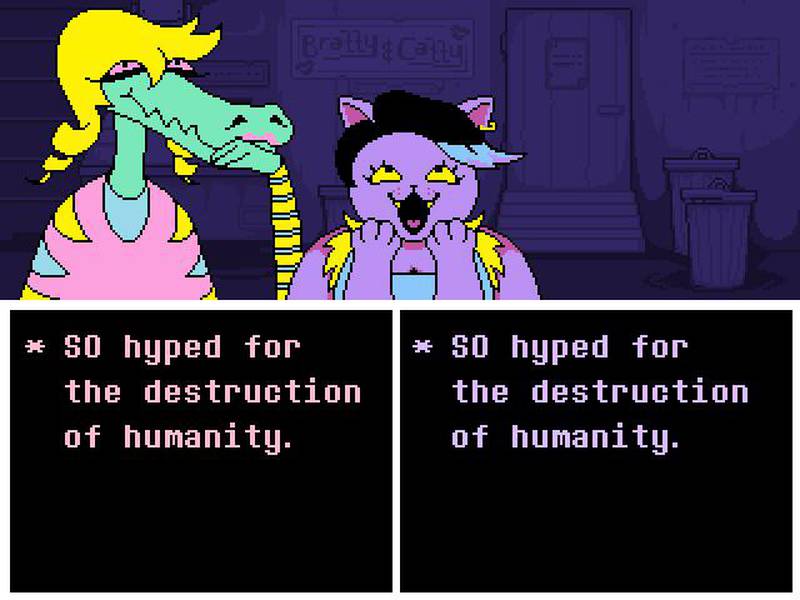 Undertale features time travel, secret characters and video game-bending metaphysics. Courtesy Toby Fox 
