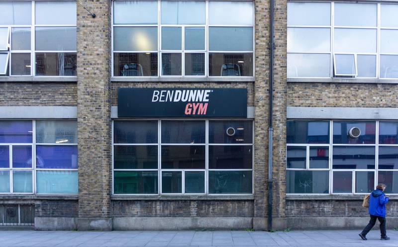 Ben Dunne Gyms, such as this one in Dublin, were forced to close temporarily during Covid-19 lockdowns. Alamy