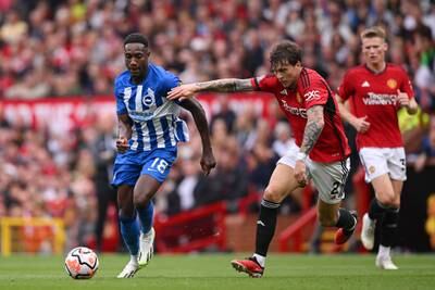 Victor Lindelof - 5: Ball ran by him before Brighton took the lead in a big setback after a bright start. Smart ball to Rashford to set up one attack. Did well to keep the ball when Lallana threatened to run at goal on 42. Getty