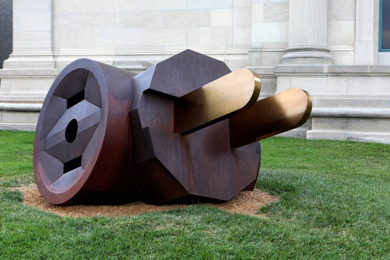 'Giant 3-Way Plug' by Oldenburg outside the St Louis Art Museum, St Louis, Missouri. Getty Images