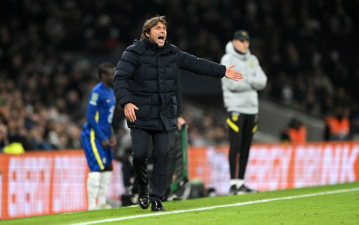 Tottenham manager Antonio Conte Getty Images