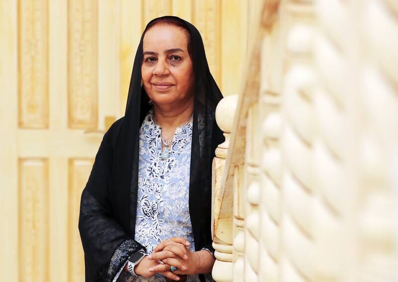 Dr Rafia Ghubash, an Emirati psychiatrist and founder of Bait Al Banat, a museum dedicated to the accomplishments of women from the region. All photos: Chris Whiteoak / The National