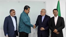 Iran's Oil Minister meets Venezuela's President Maduro in Caracas