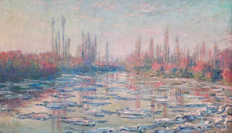 'The Ice Floes' (1880), oil on canvas by Claude Monet. Victor Besa / The National