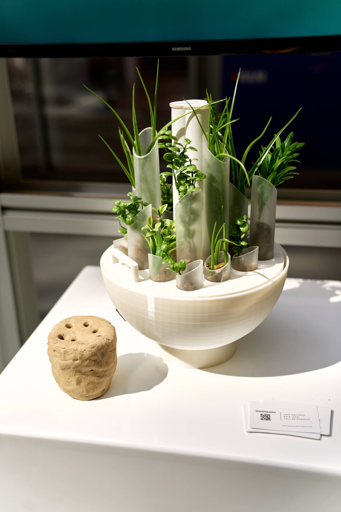 Wastology is a circular composting device with an app. Photo: Didi