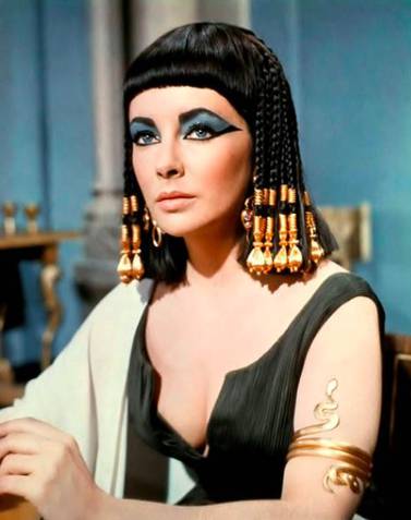 Elizabeth Taylor played the Egyptian queen in 1963's 'Cleopatra'. IMDb