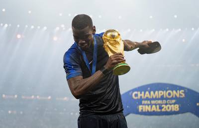 Centre midfield: Paul Pogba (France)

Pogba won the award as the best young player in the 2014 tournament. He took a giant stride forward in this World Cup, however, and if a well-taken goal in the final indicated his ability, his disciplined defensive work and partnership with Kante gets him in this side ahead of Kevin de Bruyne. Getty Images