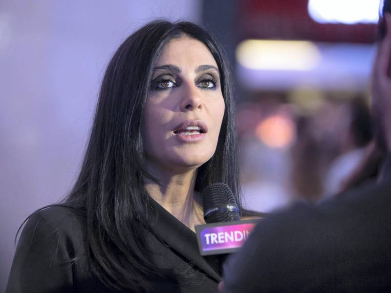 DUBAI, UNITED ARAB EMIRATES - Nadine Labaki at the UAE premier of Capernaum at Mall of the Emirates, Dubai.  Leslie Pableo for The National 