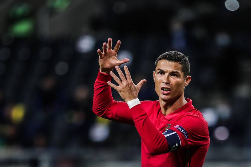 Cristiano Ronaldo, Portugal - 102 goals from 170 internationals. AFP