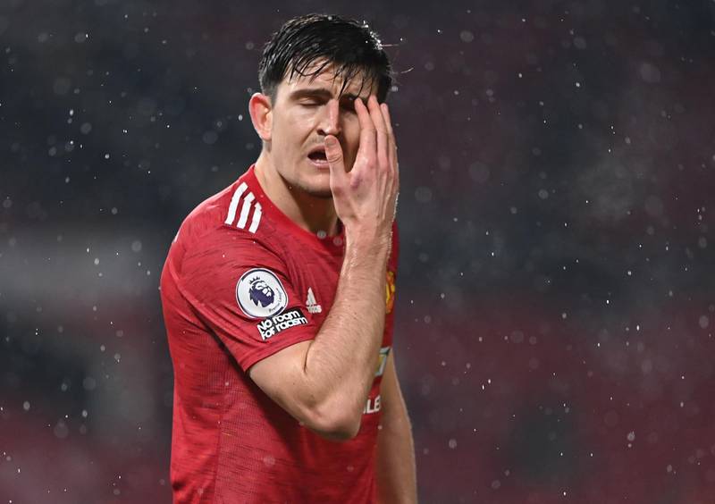 Harry Maguire - 6. Foul given against him for a challenge on Ramsdale when Maguire’s eyes were on the ball to negate Martial’s strike. Scored his first goal at Old Trafford with a powerful, accurate header, to equalise after 64. Poor before second goal, too. EPA