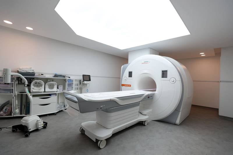 MRI machines are valuable tools in disease diagnosis, but come with a high price tag. Chris Whiteoak/ The National