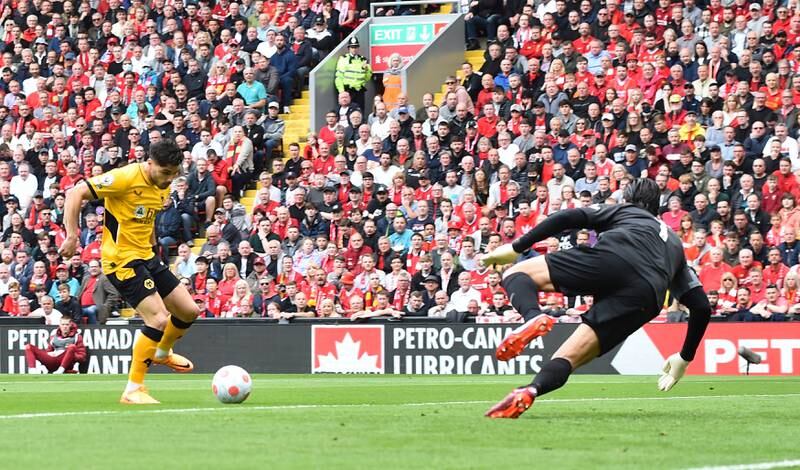 LIVERPOOL RATINGS: Alisson Becker - 8

The Brazilian was put under unexpected pressure but made a series of splendid saves. Without him the game would have been out of sight before Liverpool went into the lead. 
EPA