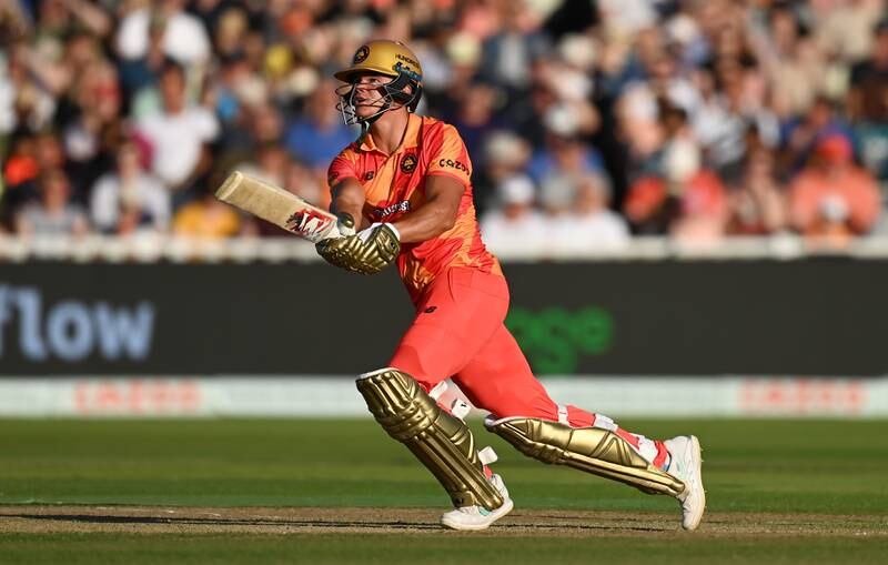 Will Smeed of Birmingham Phoenix in action. Getty Images