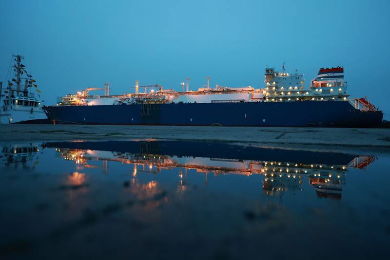 Germany has rapidly built facilities to handle gas imports on its North Sea and Baltic coasts. Bloomberg